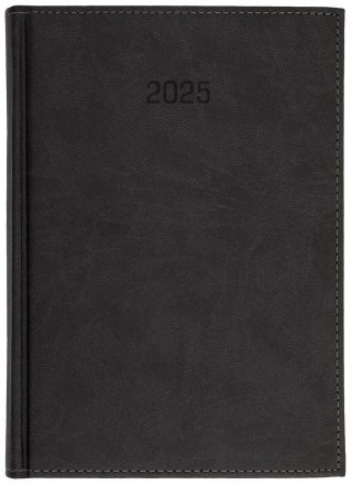 Kalendarz 2025 A5 dzienny Vivella czarny