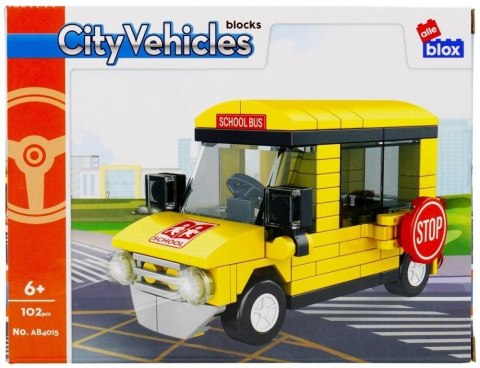 Klocki konstrukcyjne City 102 elementy ALLEBLOX Klocki konstrukcyjne City 102 elementy ALLEBLOX