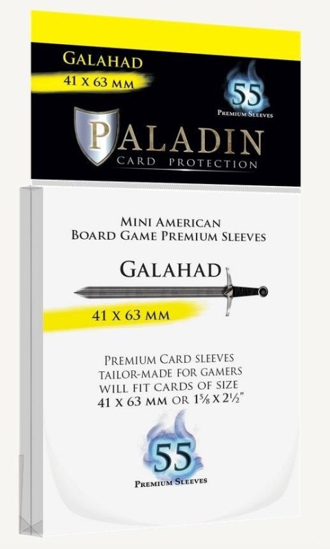Koszulki na karty Paladin - Galahad (41x63mm) Koszulki na karty Paladin - Galahad (41x63mm)