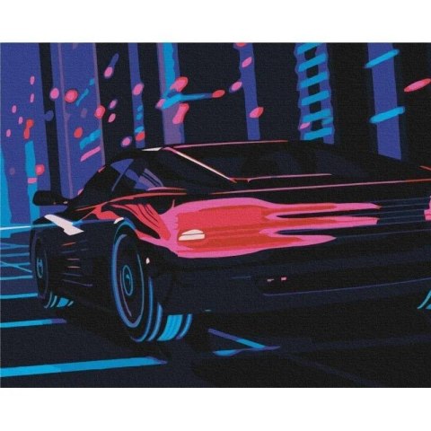 Malowanie po numerach - Prędkość 40x50cm Malowanie po numerach - Prędkość 40x50cm