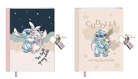 Pamiętnik z kłódką Stitch mix Pamiętnik z kłódką Stitch mix