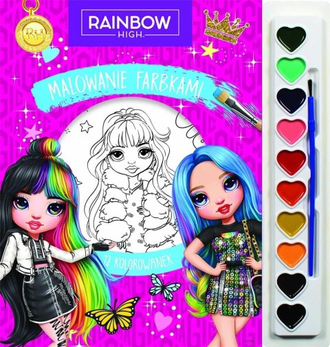 Malowanie farbkami. Rainbow High Malowanie farbkami. Rainbow High