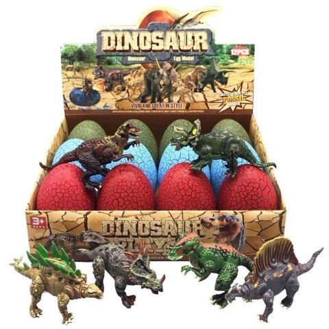 Dinozaur do składania w jajku MIX Dinozaur do składania w jajku MIX