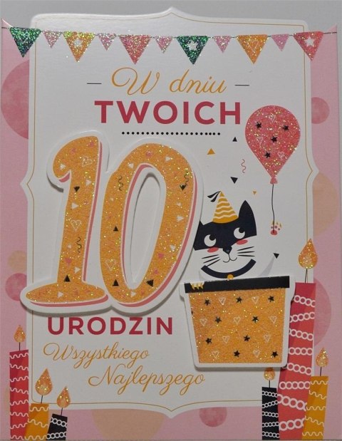 Karnet Urodziny 10 Karnet Urodziny 10