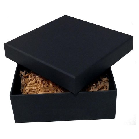 Pudełko tekturowe kraft czarne 23x16x6,5cm Pudełko tekturowe kraft czarne 23x16x6,5cm