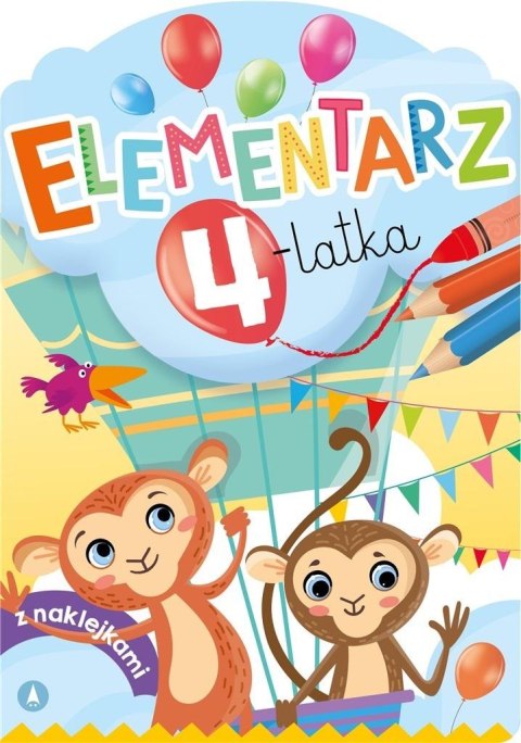 Elementarz 4-latka z naklejkami Elementarz 4-latka z naklejkami