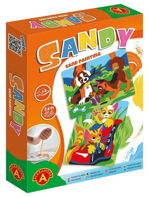 Sandy Piaskowe Malowanki - Kotki, pieski ALEX Sandy Piaskowe Malowanki - Kotki, pieski ALEX