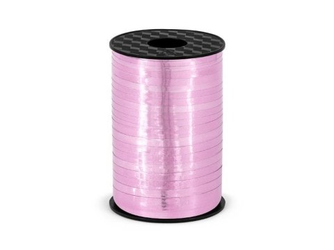 Wstążka plastikowa różowa 5mmx225m Wstążka plastikowa różowa 5mmx225m