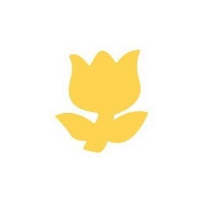 Dziurkacz ozdobny 2,5cm tulipan Dziurkacz ozdobny 2,5cm tulipan