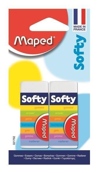 Gumka Softy 2szt blst MAPED Gumka Softy 2szt blst MAPED