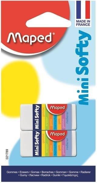 Gumka Softy Mini 2szt blst MAPED Gumka Softy Mini 2szt blst MAPED