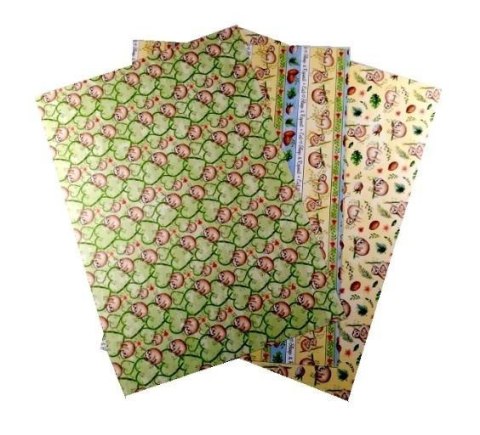 Karton 300g leniwce 24x34cm 3 ark MIX Karton 300g leniwce 24x34cm 3 ark MIX