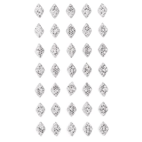 Kryształki samoprzylepne diamenty 35szt Kryształki samoprzylepne diamenty 35szt