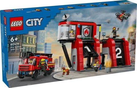 LEGO(R) CITY 60414 Remiza strażacka z wozem LEGO(R) CITY 60414 Remiza strażacka z wozem