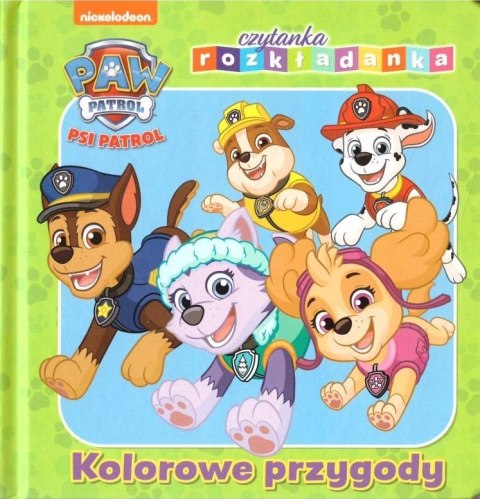 Psi Patrol. Czytanka rozkładanka. Kolorowe... Psi Patrol. Czytanka rozkładanka. Kolorowe...