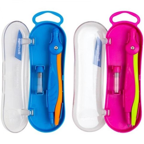 Cyrkiel SuperTwist z grafitami w etui MIX Cyrkiel SuperTwist z grafitami w etui MIX