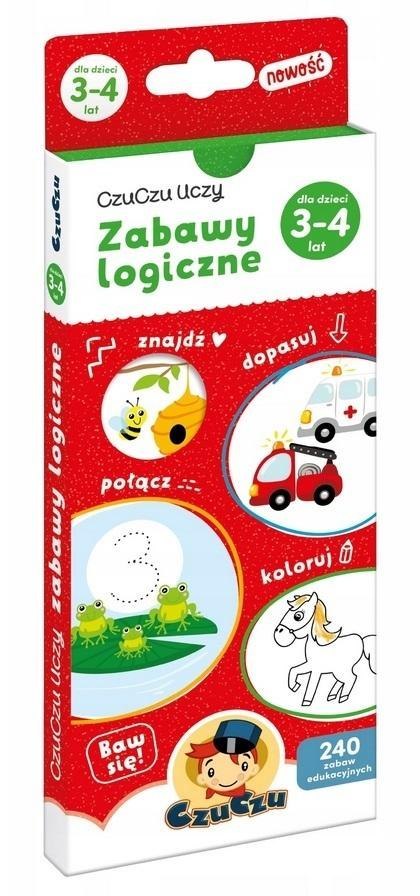CzuCzu Uczy Zabawy logiczne dla dzieci od 3-4 lat CzuCzu Uczy Zabawy logiczne dla dzieci od 3-4 lat