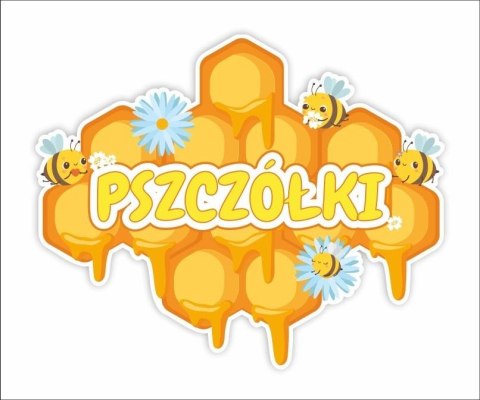 Dekoracja tabliczki - Grupa pszczółki Dekoracja tabliczki - Grupa pszczółki