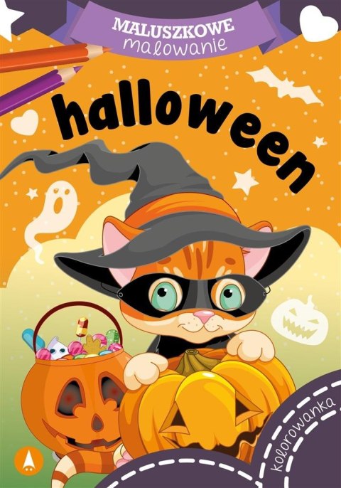 Maluszkowe malowanie. Halloween Maluszkowe malowanie. Halloween