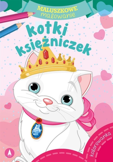 Maluszkowe malowanie. Kotki księżniczek Maluszkowe malowanie. Kotki księżniczek