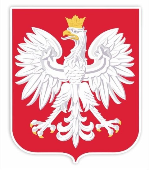 Dekoracje okienne dwustronne - Godło Polski A3 Dekoracje okienne dwustronne - Godło Polski A3