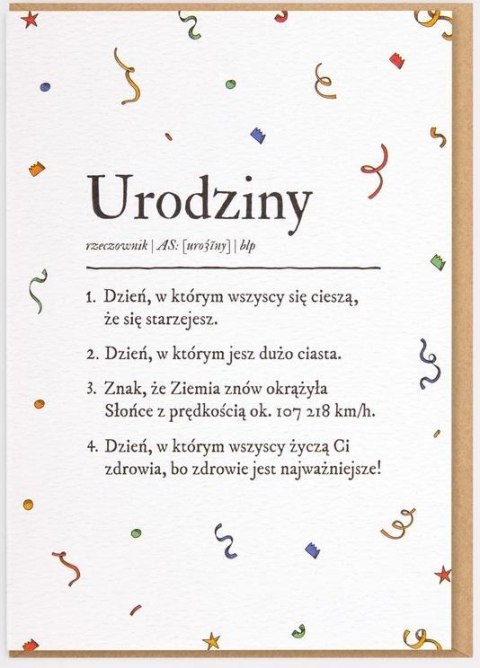 Karnet Urodziny - Definicja Karnet Urodziny - Definicja