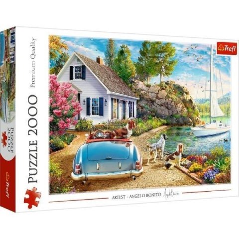 Puzzle 2000 Wakacyjna przystań TREFL Puzzle 2000 Wakacyjna przystań TREFL