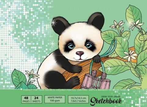 Szkicownik 197x145/48K 100g TW Panda FRESH Szkicownik 197x145/48K 100g TW Panda FRESH