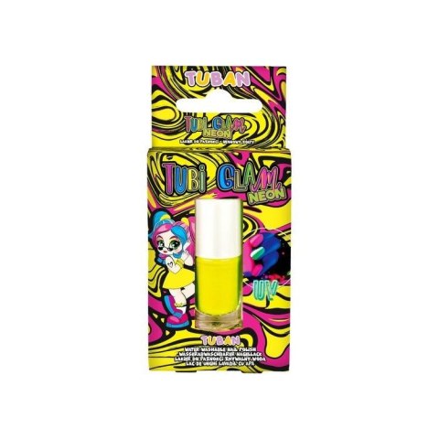 Lakier do paznokci Tubi Glam - żółty neon 5ml Lakier do paznokci Tubi Glam - żółty neon 5ml