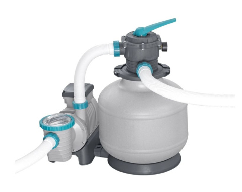 Piaskowa Pompa Filtrująca do basenów BESTWAY 58486 11355 l + Złączki + Węże