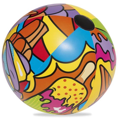 Bestway Dmuchana kolorowa piłka plażowa 91cm 31044