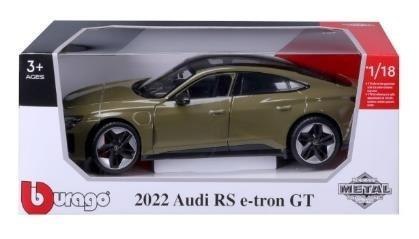 2022 Audi RS E-Tron GT Green 1:18 BBURAGO 2022 Audi RS E-Tron GT Green 1:18 BBURAGO