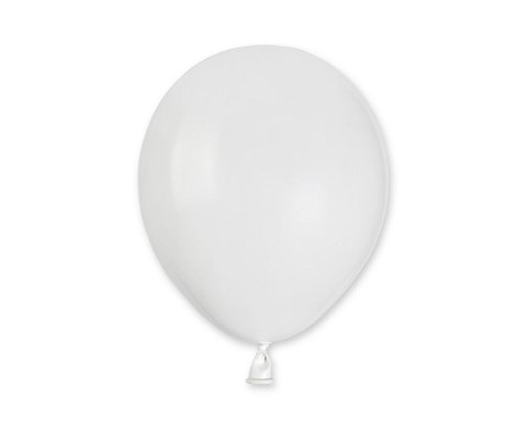Balony pastelowe białe 13cm 100szt Balony pastelowe białe 13cm 100szt