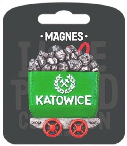 Magnes I love Poland Katowice ILP-MAG-C-KAT-01 Magnes I love Poland Katowice ILP-MAG-C-KAT-01