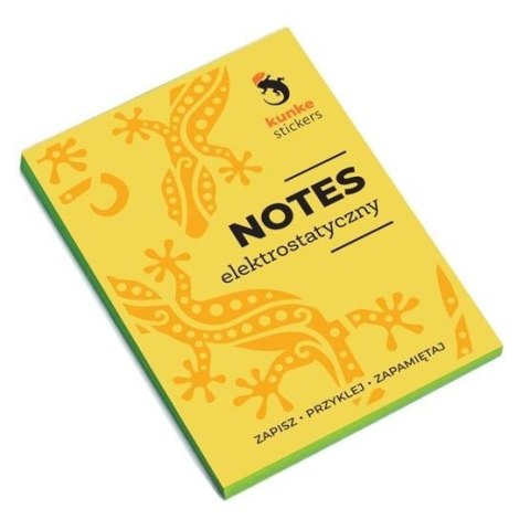 Notes elektrostatyczny zielony 100 karteczek Notes elektrostatyczny zielony 100 karteczek