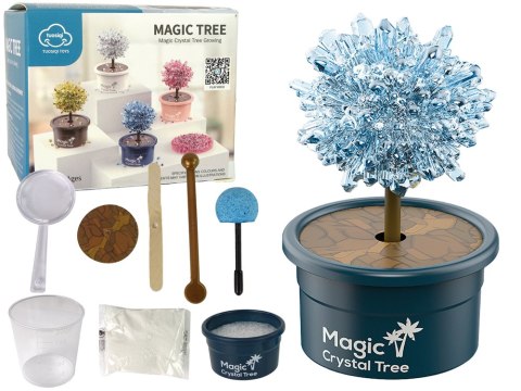 Magiczne Drzewko Hodowla Kryształów Doświadczenia Niebieskie Magiczne Drzewko Hodowla Kryształów Doświadczenia Niebieskie