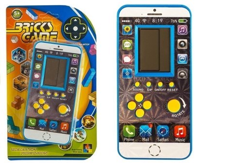 Gra elektroniczna Tetris Komórka Niebieska Gra elektroniczna Tetris Komórka Niebieska