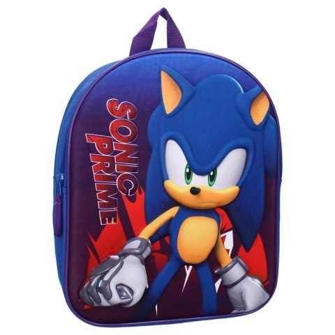 Plecak przedszkolny 3D Sonic Prime Plecak przedszkolny 3D Sonic Prime