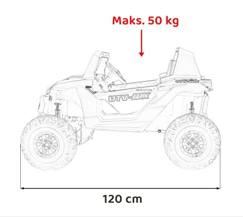 Pojazd Buggy UTV-MX 2000N Biały