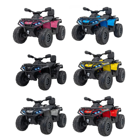 Quad Can Am Outlander ATV z Pilotem Szary
