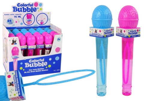Bańki Mydlane Mikrofon 2 Kolory 70 ml Bańki Mydlane Mikrofon 2 Kolory 70 ml