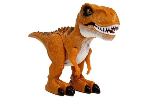 Dinozaur Zdalnie Sterowany R/C Brąz Dźwięk Światło Tyranozaur Dinozaur Zdalnie Sterowany R/C Brąz Dźwięk Światło Tyranozaur
