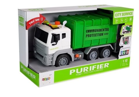 Śmieciarka Kontenery Na Śmieci Recykling Dźwięk 1:12 Śmieciarka Kontenery Na Śmieci Recykling Dźwięk 1:12