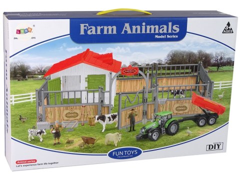 Zestaw Do Złożenia DIY Farma Wysoki Płot Zwierzęta Krowa Kaczka Zestaw Do Złożenia DIY Farma Wysoki Płot Zwierzęta Krowa Kaczka