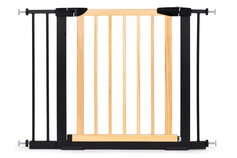 Bramka barierka zabezpieczająca 74-100 cm na schody i drzwi metal drewno dodatkowe panele Bramka barierka zabezpieczająca 74-100 cm na schody i drzwi metal drewno dodatkowe panele