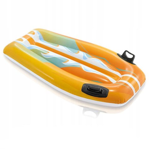Deska do pływania dmuchana z uchwytami dla dzieci INTEX 58165 ORANGE Deska do pływania dmuchana z uchwytami dla dzieci INTEX 58165 ORANGE