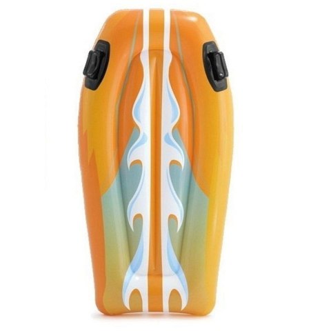 Deska do pływania dmuchana z uchwytami dla dzieci INTEX 58165 ORANGE Deska do pływania dmuchana z uchwytami dla dzieci INTEX 58165 ORANGE