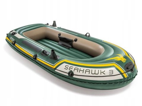 Ponton seahawk 3-osobowy pompka + 2 wiosła INTEX 68380 Ponton seahawk 3-osobowy pompka + 2 wiosła INTEX 68380