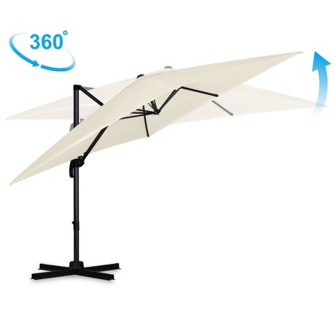 Parasol ogrodowy składany 8 segmentowy 420 cm z pokrowcem Plonos PL-883 Parasol ogrodowy składany 8 segmentowy 420 cm z pokrowcem Plonos PL-883