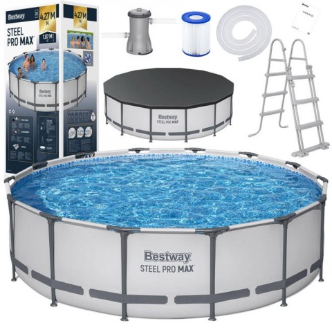 Bestway Basen STELAŻOWY 4,27m x 1,07m 11w1 56950 Bestway Basen STELAŻOWY 4,27m x 1,07m 11w1 56950